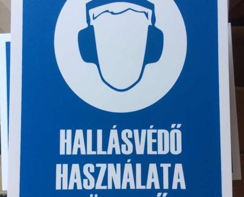 Szitanyomás Budapest, munkavédelmi eszközök szitanyomása