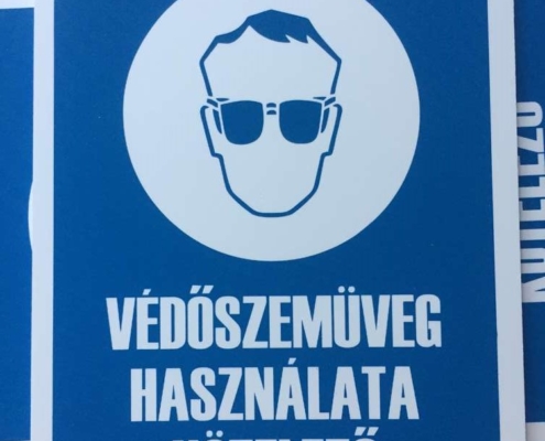 Szitanyomás Budapest, munkavédelmi eszközök szitanyomása